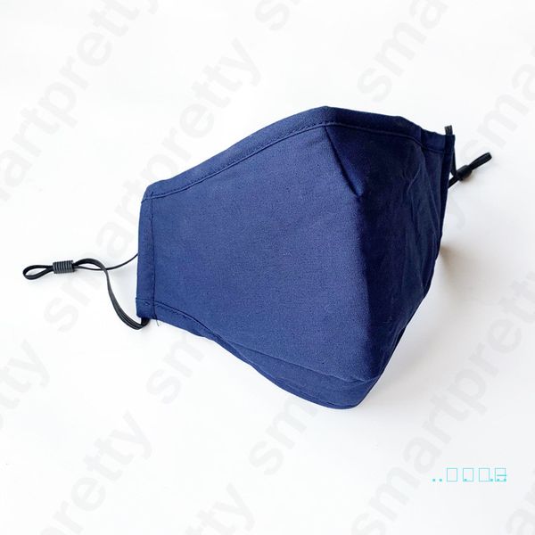 3 слоя защитная маска взрослые мужчины женщины лицо рот крышка маски многоразового использования анти-пыль пылезащитный pm2. 5 дымка маска п, Blue