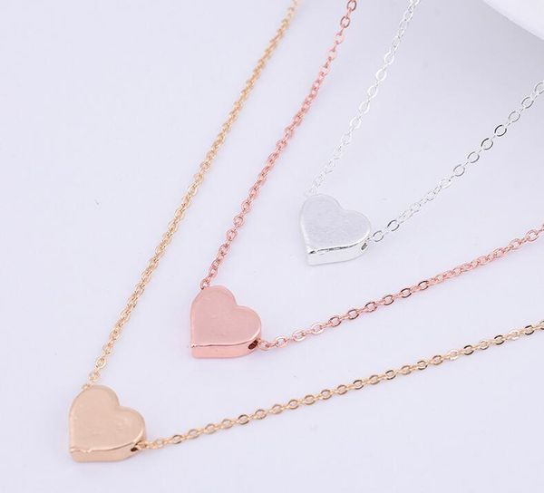 18k gold silver plated copper pendant necklace flat bottom solid love necklace the gift to women
18k gold silver plated copper pendant necklace flat bottom solid love necklace the gift to women