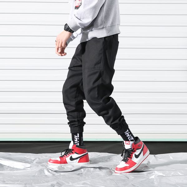 fashion new casual harem pants men's large size cotton loose ankle length overalls men's slim pants size m-5xl, Black
fashion new casual harem pants men's large size cotton loose ankle length overalls men's slim pants size m-5xl, Black