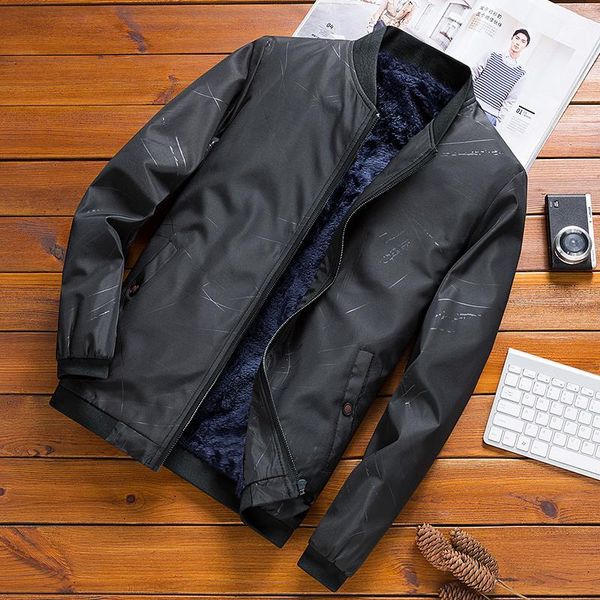 woodvoice winter mens jacket brand casual bomber jacket men plus velvet coat male thicken warm pockets jackets jaqueta masculina, Black;brown
woodvoice winter mens jacket brand casual bomber jacket men plus velvet coat male thicken warm pockets jackets jaqueta masculina, Black;brown