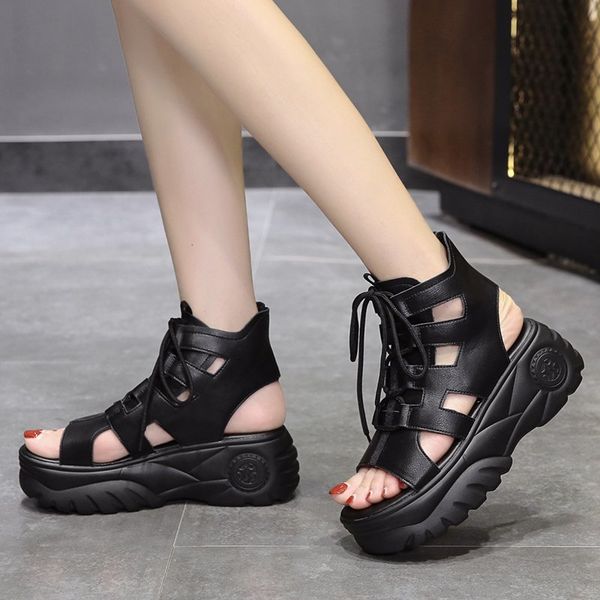 black fashionplatform women sandals 2020 summer leather buckle thick bottom open toe women beach sandal chunky woman shoes 2020
black fashionplatform women sandals 2020 summer leather buckle thick bottom open toe women beach sandal chunky woman shoes 2020