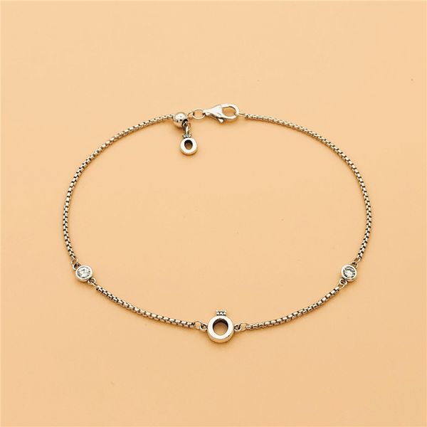 cefuny original 925 sterling silver sparkling crown o chain bracelet with two sparkling clear cubic zirconia adjustable 20cm, Golden;silver
cefuny original 925 sterling silver sparkling crown o chain bracelet with two sparkling clear cubic zirconia adjustable 20cm, Golden;silver