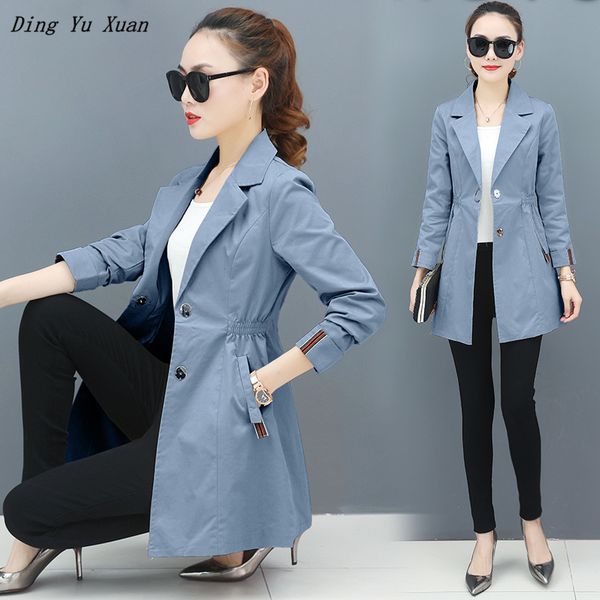 women's trench coats womens korean fashion clothes women spring slim notched long coat khaki pink blue thin windbreaker casual woman, Tan;black
women's trench coats womens korean fashion clothes women spring slim notched long coat khaki pink blue thin windbreaker casual woman, Tan;black