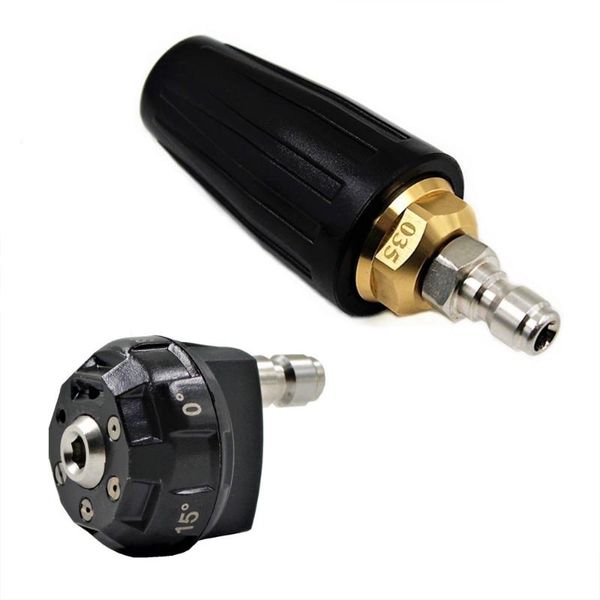 6 in 1 pressure washer nozzle tips angle adjustable column fan sprayer for 1/4" inch quick connector
6 in 1 pressure washer nozzle tips angle adjustable column fan sprayer for 1/4" inch quick connector