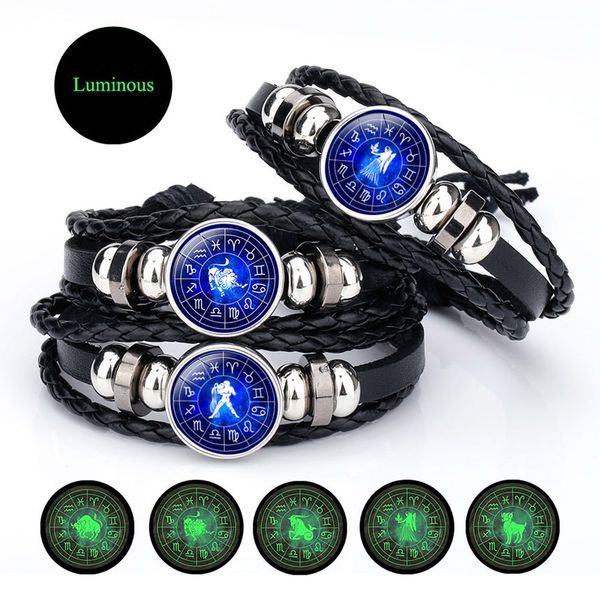 niuyitid 12 constellations bracelets for women men bracelet leather personalized zodiac pulseras man bracelets accessories, Golden;silver
niuyitid 12 constellations bracelets for women men bracelet leather personalized zodiac pulseras man bracelets accessories, Golden;silver