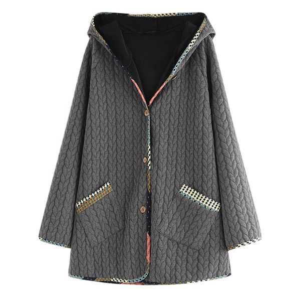 plus size winter warm women vintage hooded long sleeve button coat outwear windbreaker women coat hoodies new chaqueta mujer, Tan;black
plus size winter warm women vintage hooded long sleeve button coat outwear windbreaker women coat hoodies new chaqueta mujer, Tan;black