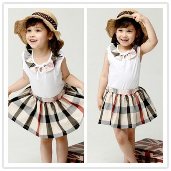 детская одежда new fashion summer girls классическая клетчатая юбка + жилет из двух частей: европейский и американский классический комплект, White
детская одежда new fashion summer girls классическая клетчатая юбка + жилет из двух частей: европейский и американский классический комплект, White