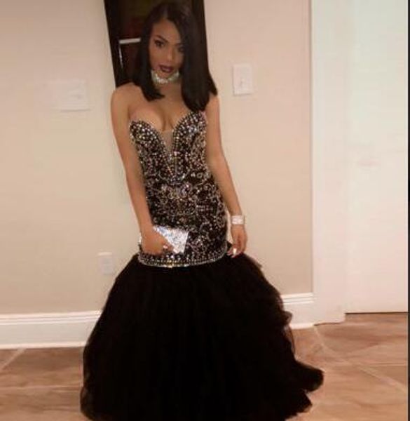 major beading prom dresses sweetheart crystals sequins mermaid evening dress black girls african formal wear pageant dress
major beading prom dresses sweetheart crystals sequins mermaid evening dress black girls african formal wear pageant dress