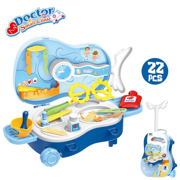 22pcs children pretend play medical kit doctor nurse dentist pretend roles play toy set kids classic educational game gift m850#
22pcs children pretend play medical kit doctor nurse dentist pretend roles play toy set kids classic educational game gift m850#