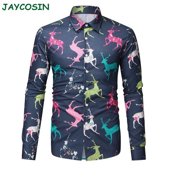 jaycosin men clothes 2019 casual christmas 3d print shirt men fashion long sleeve slim fit shirt homme autumn and winter 1115, White;black
jaycosin men clothes 2019 casual christmas 3d print shirt men fashion long sleeve slim fit shirt homme autumn and winter 1115, White;black