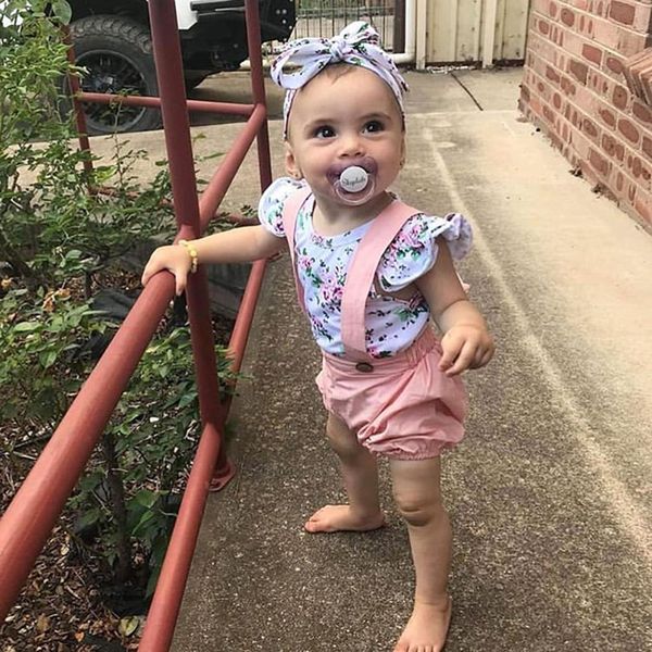 newborn infant baby girls clothes sets ruffles floral romper shorts pants flower cute jumpsuit sunsuit clothing set, White
newborn infant baby girls clothes sets ruffles floral romper shorts pants flower cute jumpsuit sunsuit clothing set, White