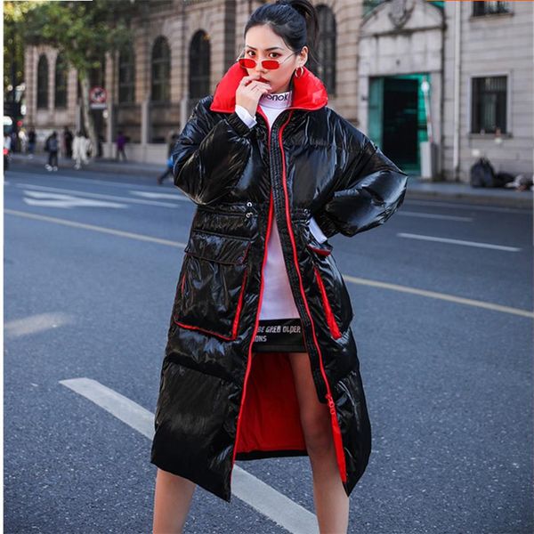 autumn women duck down coat winter fashion long down jacket women hooded thick warm outerwear student loose ladies coats parka, Black
autumn women duck down coat winter fashion long down jacket women hooded thick warm outerwear student loose ladies coats parka, Black