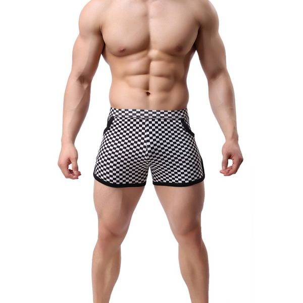 men shorts plaid print slim short trousers casual jogger mens quick dry shorts sweatpants fitness man workout, White;black
men shorts plaid print slim short trousers casual jogger mens quick dry shorts sweatpants fitness man workout, White;black