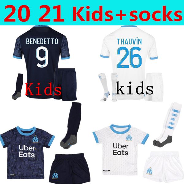 20 21 olympique de marseille soccer jersey om maillot 2020 2021 payet thauvin benedetto football shirt kids kit +socks sets shorts pants, Black
20 21 olympique de marseille soccer jersey om maillot 2020 2021 payet thauvin benedetto football shirt kids kit +socks sets shorts pants, Black