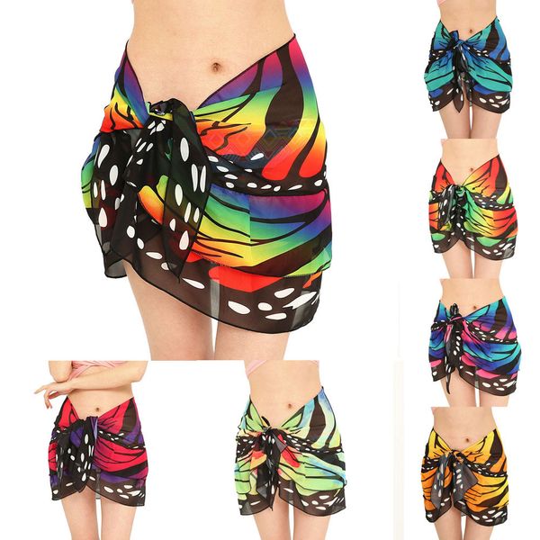 2019 summer skirts chic women chiffon sunscreen shawl beach bikini swimwear wrap coverup skirt swimsuit ing, Black
2019 summer skirts chic women chiffon sunscreen shawl beach bikini swimwear wrap coverup skirt swimsuit ing, Black