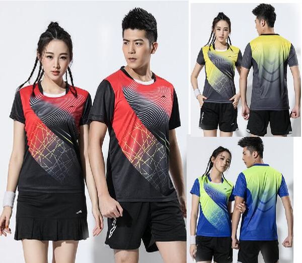 new men/women badminton shirts,sport shorts tennis skirt women,table tennis jerseys,quick dry fitness sport train t-shirt, White;yellow
new men/women badminton shirts,sport shorts tennis skirt women,table tennis jerseys,quick dry fitness sport train t-shirt, White;yellow