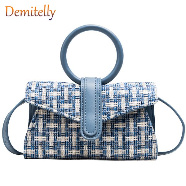 retro striped women's handbag fashion wild shoulder crossbody bag for ladies simple small round handle square bag
retro striped women's handbag fashion wild shoulder crossbody bag for ladies simple small round handle square bag