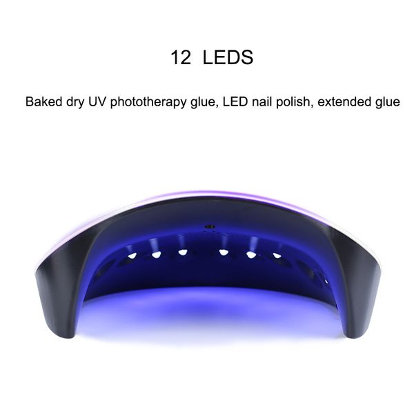 36w nail dryer lamp 12 leds for all gels polish manicure nail art accessories usb charging 789
36w nail dryer lamp 12 leds for all gels polish manicure nail art accessories usb charging 789