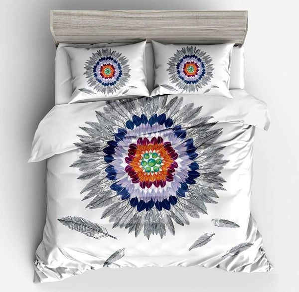 indie duvet cover set ethnic feathers colorful ornaments bohemian tribal print soft microfiber 3piece bedding set no comforter
indie duvet cover set ethnic feathers colorful ornaments bohemian tribal print soft microfiber 3piece bedding set no comforter