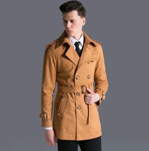 2019 autumn winter new designer retro loose mens trench coats man long coat men clothes slim fit overcoat long sleeve s - 6xl, Tan;black
2019 autumn winter new designer retro loose mens trench coats man long coat men clothes slim fit overcoat long sleeve s - 6xl, Tan;black