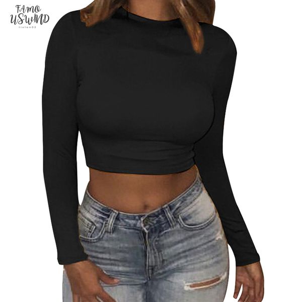 spring womens long sleeved solid color tight fitting long sleeved womens shirt exposed belly women button tights 2020 new drop shipping, White
spring womens long sleeved solid color tight fitting long sleeved womens shirt exposed belly women button tights 2020 new drop shipping, White