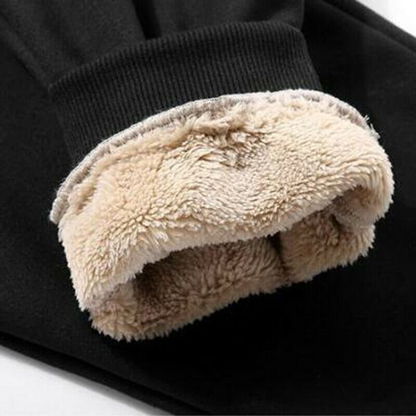 men pants trousers athletic autumn drawstring casual pocket jogger warm, Blue