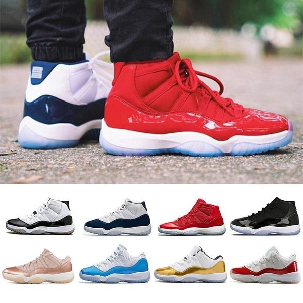 new 11s 11 high low le men women basketball shoes university blue infrared 23 georgetown rose gold barons cap and s gown concord 23 45 j11 s 
new 11s 11 high low le men women basketball shoes university blue infrared 23 georgetown rose gold barons cap and s gown concord 23 45 j11 s