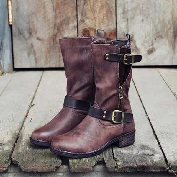 litthing 2019 women boots flat heels boots women rivet buckle shoes ladies mid-calf quality leather ankle dropship, Black
litthing 2019 women boots flat heels boots women rivet buckle shoes ladies mid-calf quality leather ankle dropship, Black