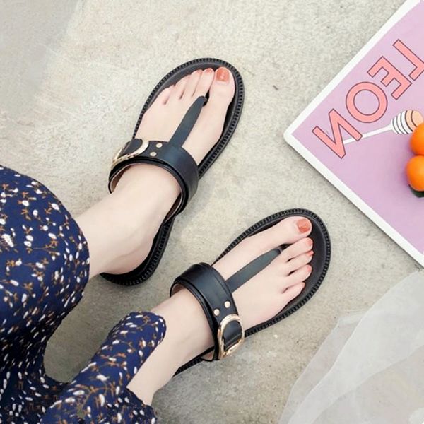 2019 women t strap flat ankle buckle thong sandals female gladiator flip flops summer beach casual fashion shoes sandalias mujer, Black
2019 women t strap flat ankle buckle thong sandals female gladiator flip flops summer beach casual fashion shoes sandalias mujer, Black