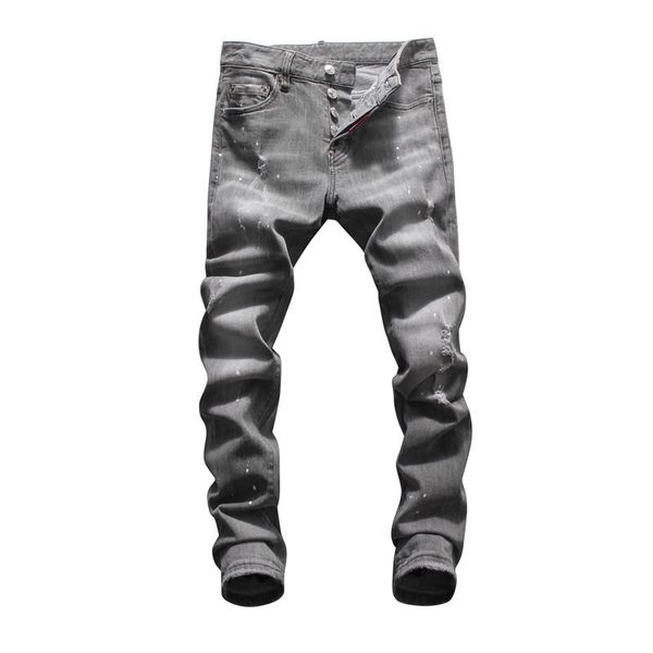 men's distressed ripped skinny jeans fashion designer mens jeans slim moto biker causal mens denim pants hip hop men jeans, Blue
men's distressed ripped skinny jeans fashion designer mens jeans slim moto biker causal mens denim pants hip hop men jeans, Blue