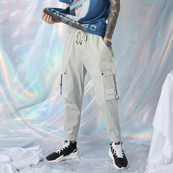 men elastic waist ribbons design harem pant men streetwear big side pockets casual trousers joggers male dancing pant black gray
men elastic waist ribbons design harem pant men streetwear big side pockets casual trousers joggers male dancing pant black gray