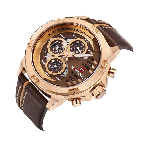 naviforce мужские часы top brand luxury водонепроницаемая 24 часа дата кварцевые часы человек кожа спортивные наручные часы мужские часы вод, Slivery;brown
naviforce мужские часы top brand luxury водонепроницаемая 24 часа дата кварцевые часы человек кожа спортивные наручные часы мужские часы вод, Slivery;brown