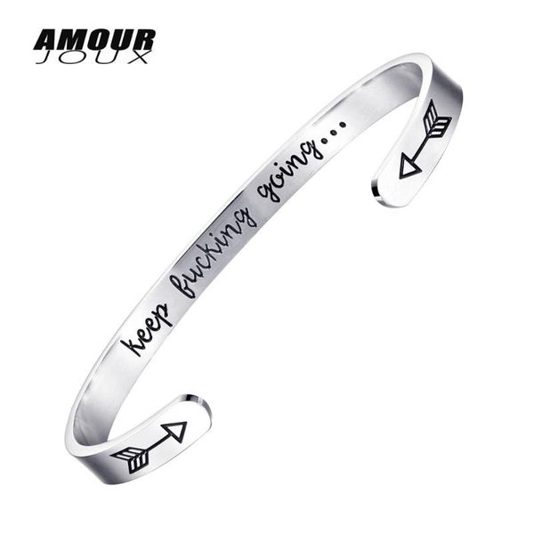 inspirational keep going engraved bracelets stainless steel encouragement jewelry hidden message gift for women men, White
inspirational keep going engraved bracelets stainless steel encouragement jewelry hidden message gift for women men, White