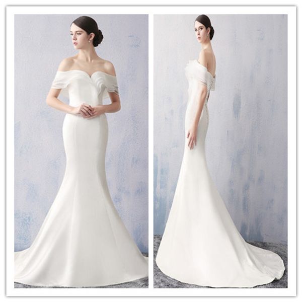 2019 new bridesmaid dresses ivory formal dresse strapless organza ruffles mermaid evening dresses formal high-quality evening dresses, White;pink
2019 new bridesmaid dresses ivory formal dresse strapless organza ruffles mermaid evening dresses formal high-quality evening dresses, White;pink