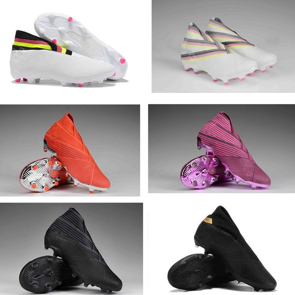 2019 нового encryption mens messi nemeziz 19,3 laceless fg ася 19 + х скольжения на обуви футбол высокого лодыжки открытых сапоги бутсы разм
2019 нового encryption mens messi nemeziz 19,3 laceless fg ася 19 + х скольжения на обуви футбол высокого лодыжки открытых сапоги бутсы разм