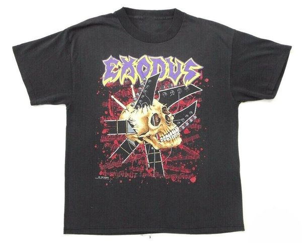exodus t-shirt impact is imminent tour cities thrash metal concert printing men tee shirt, White;black
exodus t-shirt impact is imminent tour cities thrash metal concert printing men tee shirt, White;black