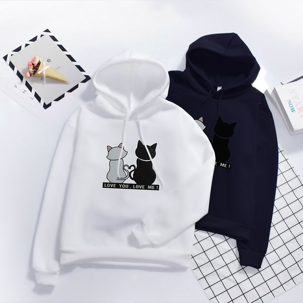 2020 spring winter men women coat boy girl friend new year gift black white cat sweatshirt hoodies love you love me couple shirt
2020 spring winter men women coat boy girl friend new year gift black white cat sweatshirt hoodies love you love me couple shirt