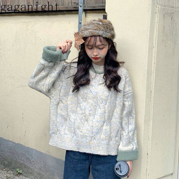 gaganight casual loose sweet women sweater long sleeve o neck fashion pullover patchwork winter warm knitted jumper female chic, White;black
gaganight casual loose sweet women sweater long sleeve o neck fashion pullover patchwork winter warm knitted jumper female chic, White;black