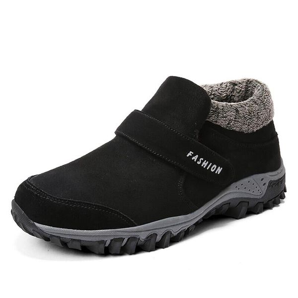 new men boots winter sneakers fur warm snow boots men winter work shoes men footwear fashion plush ankle boots, Black
new men boots winter sneakers fur warm snow boots men winter work shoes men footwear fashion plush ankle boots, Black