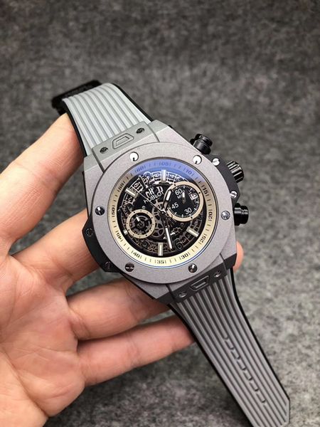 all functions work luxury mens watches fashion chronograph sport quartz wristwatch rubber strap watch with date reloj hombre luminous hands, Slivery;brown
all functions work luxury mens watches fashion chronograph sport quartz wristwatch rubber strap watch with date reloj hombre luminous hands, Slivery;brown