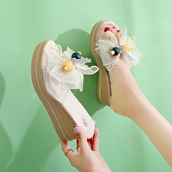 shoes on a wedge slippers casual platform slipers women slides heeled mules butterfly-knot 2020 heels wedges rome, Black
shoes on a wedge slippers casual platform slipers women slides heeled mules butterfly-knot 2020 heels wedges rome, Black