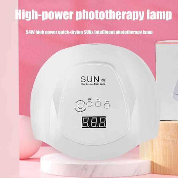 manicure gel polish tool high power smart sensor curing 54w led uv lamp home timing salon portable lcd display nail dryer
manicure gel polish tool high power smart sensor curing 54w led uv lamp home timing salon portable lcd display nail dryer