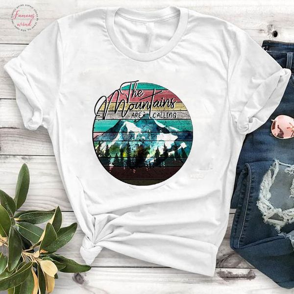 повседневного tshirt женщины mountain calling путешествий счастливых camper summer печать тенниска женская женщина камиз mujer top graphic t, White
повседневного tshirt женщины mountain calling путешествий счастливых camper summer печать тенниска женская женщина камиз mujer top graphic t, White