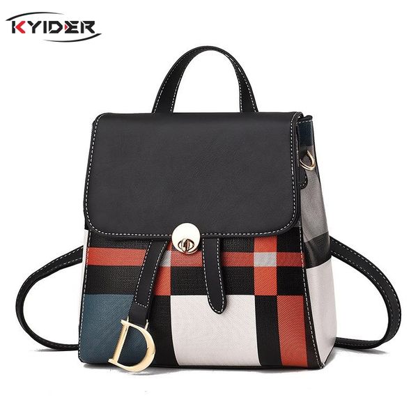 kyider fashion women backpack student girl school bag travel bag plaid style shoulder for women bagpack rucksack knapsack
kyider fashion women backpack student girl school bag travel bag plaid style shoulder for women bagpack rucksack knapsack