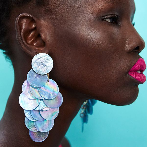 juran drop earring for women sequins statement earrings 2019 bohemian long dangle earing fashion jewelry large earing wholesale, Silver
juran drop earring for women sequins statement earrings 2019 bohemian long dangle earing fashion jewelry large earing wholesale, Silver