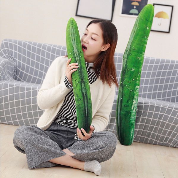 55/70/110cm huge creative simulation cucumber plush toy soft stuffed cute fruits pillow funny kids children birthday gift doll
55/70/110cm huge creative simulation cucumber plush toy soft stuffed cute fruits pillow funny kids children birthday gift doll
