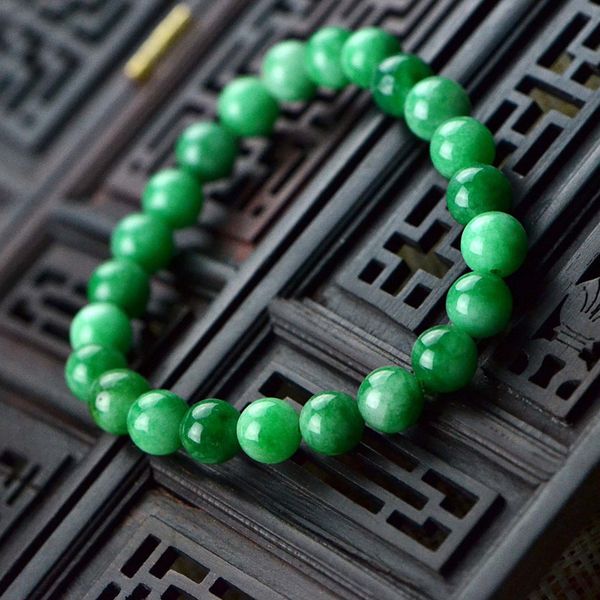 malay stone bracelet 8mm natural green female fashion jewelry gift free, Black
malay stone bracelet 8mm natural green female fashion jewelry gift free, Black
