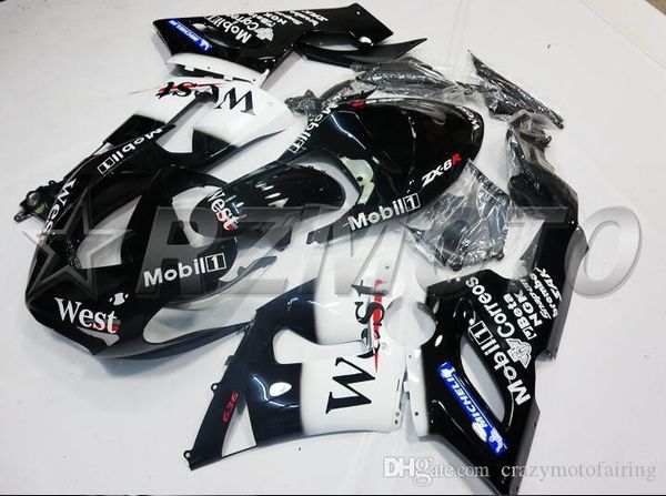 new abs motorcycle bike fairings 100% fit for kawasaki ninja zx6r 636 2005 2006 zx-6r 05 06 fairing bodywork set custom white black west
new abs motorcycle bike fairings 100% fit for kawasaki ninja zx6r 636 2005 2006 zx-6r 05 06 fairing bodywork set custom white black west