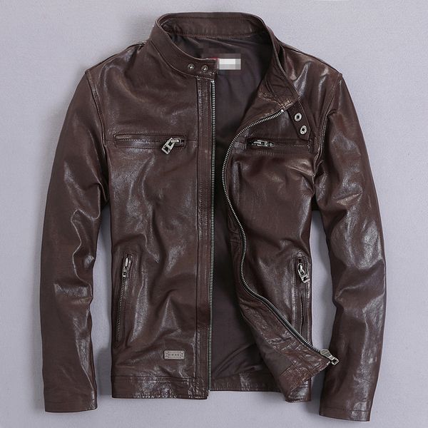 genuine leather jacket men real goatskin leather bomber jackets spring autumn plus size motocycle outwear 2020, Black
genuine leather jacket men real goatskin leather bomber jackets spring autumn plus size motocycle outwear 2020, Black