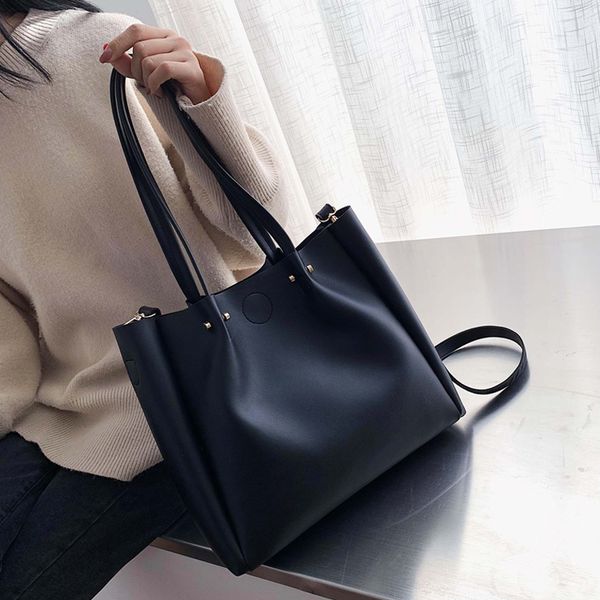 pu leather shoulder bags for women 2020 casual large handbags travel hand bag female shoulder bag
pu leather shoulder bags for women 2020 casual large handbags travel hand bag female shoulder bag